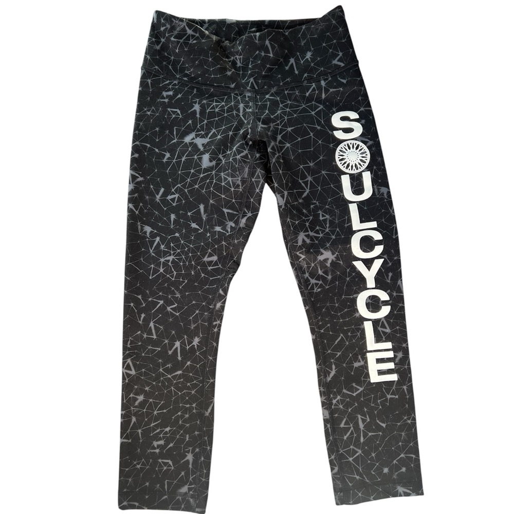 New lululemon/SOULCYCLE athletica Black and White Leggings size 4